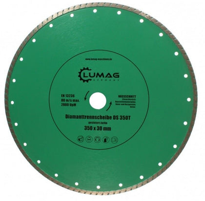 Lumag Diamantskive 350mm Turbo til STM350-serien