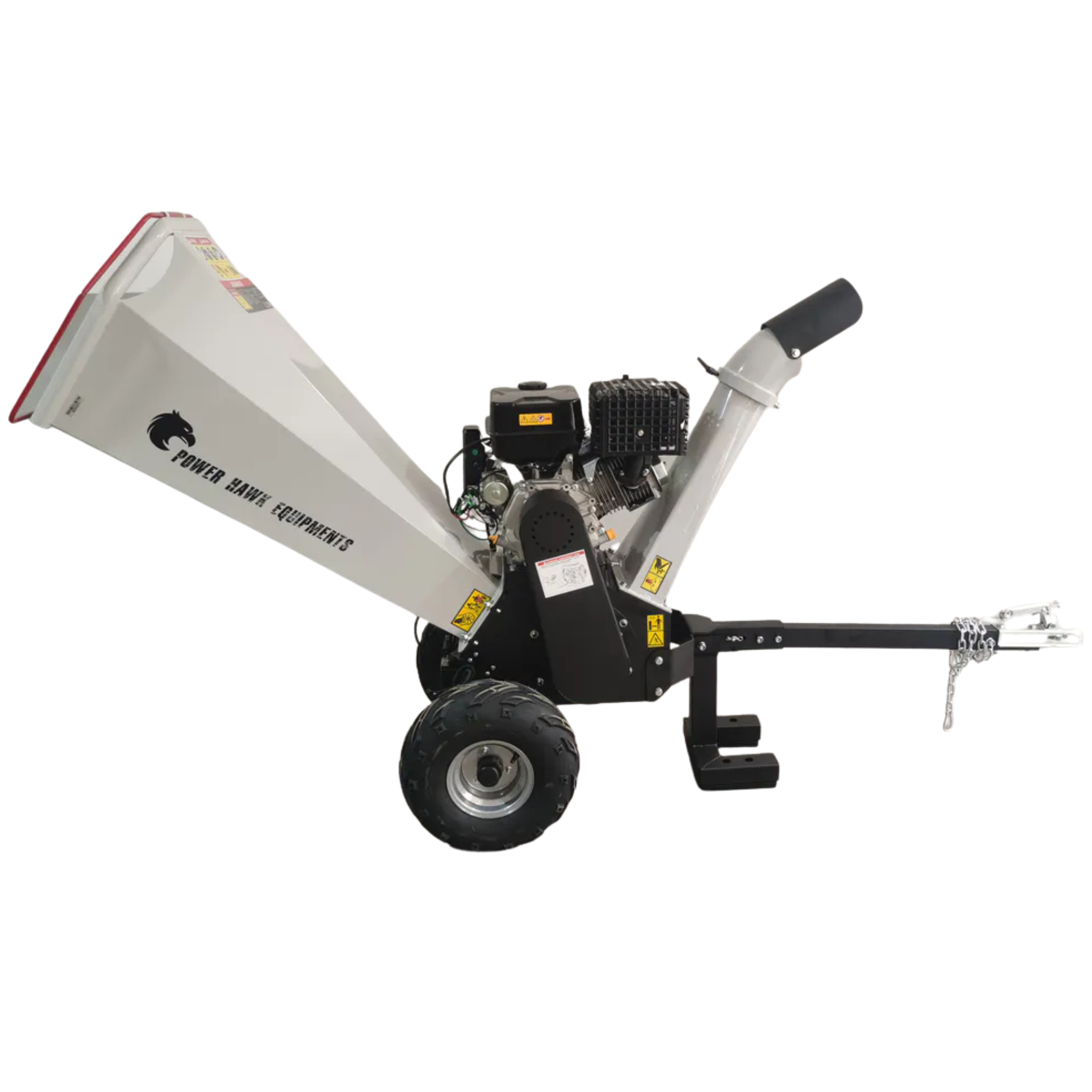 PowerHawk 15HK Ø120mm 12v EL-Start Fliskutter / Flishugger