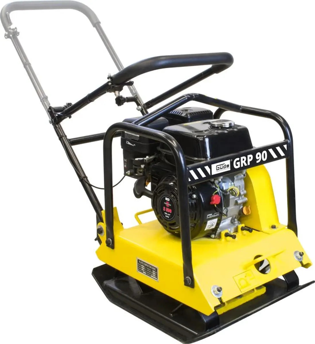 Güde GRP 90kg Proff Platevibrator / Hoppetusse - Blekk. Gummimatte
