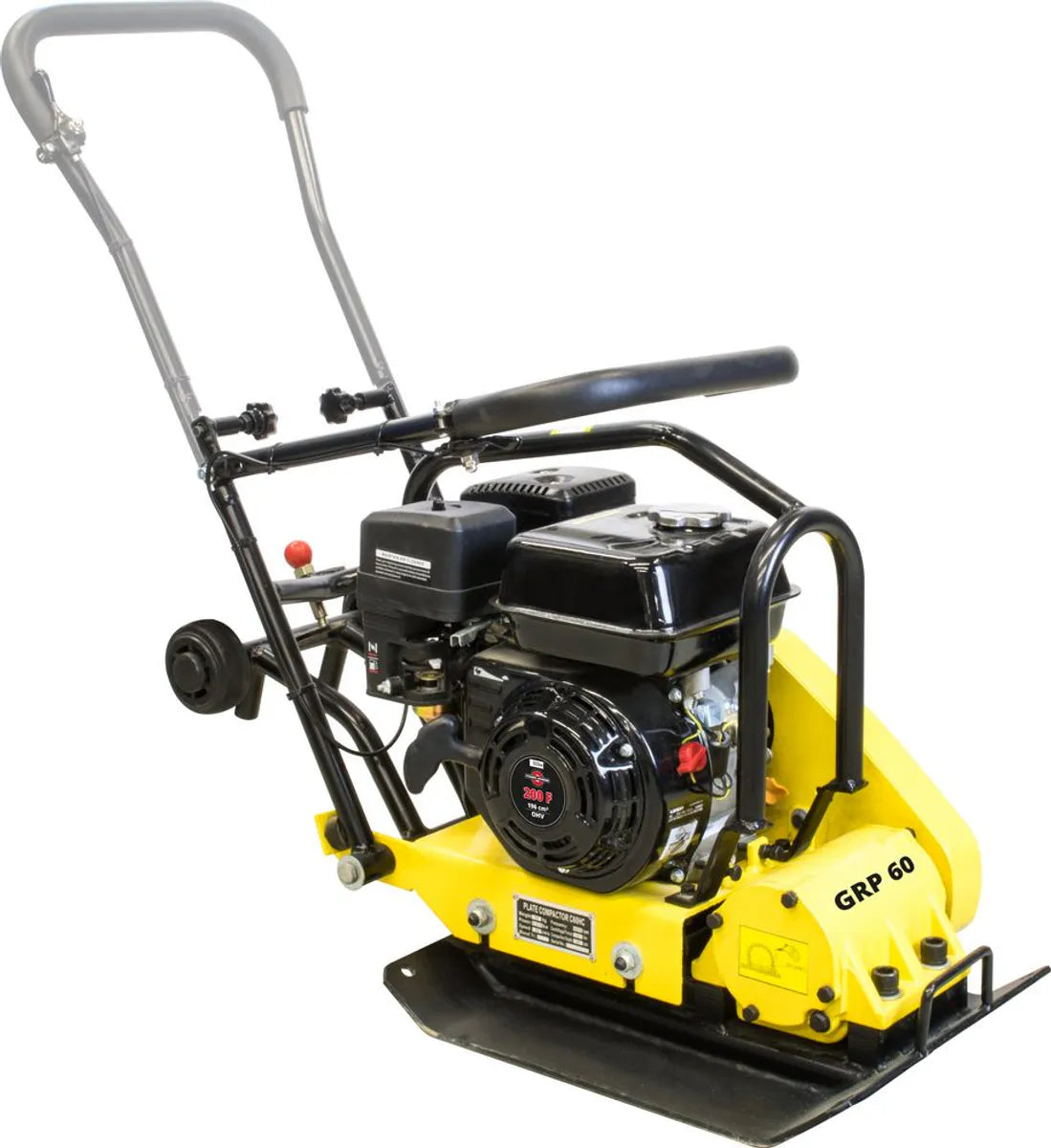 Güde Tyskland GRP 72kg Proff Platevibrator m/Hjul og Matte