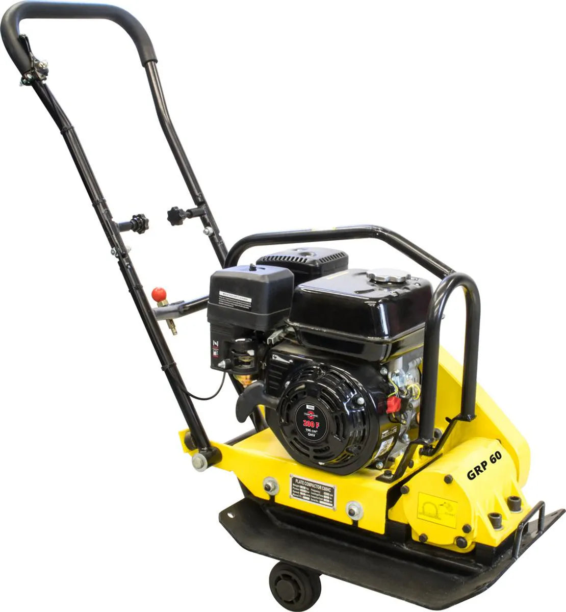 Güde Tyskland GRP 72kg Proff Platevibrator m/Hjul og Matte