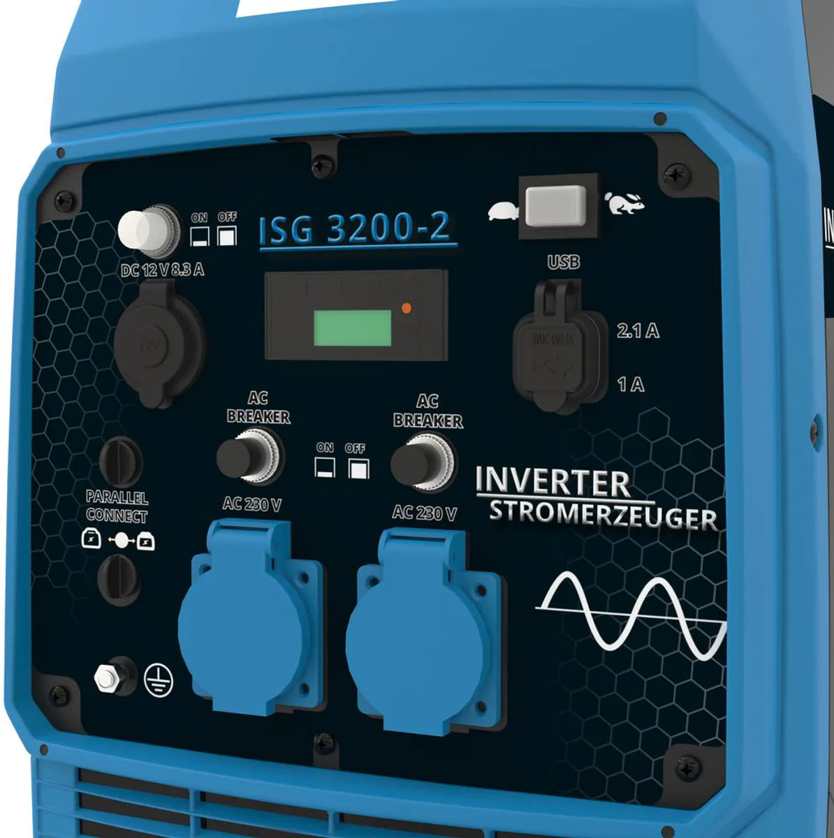Güde Tyskland 3500w Inverter Strømaggregat - Finelektro 