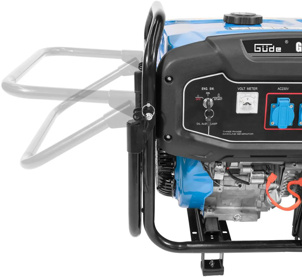 Güde GSE 8701 RS M/El-start - 7800w - Synkron Generator