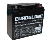 12V 18AH Batteri (181x77x167) AGM - For EL Start på Hagemaskiner