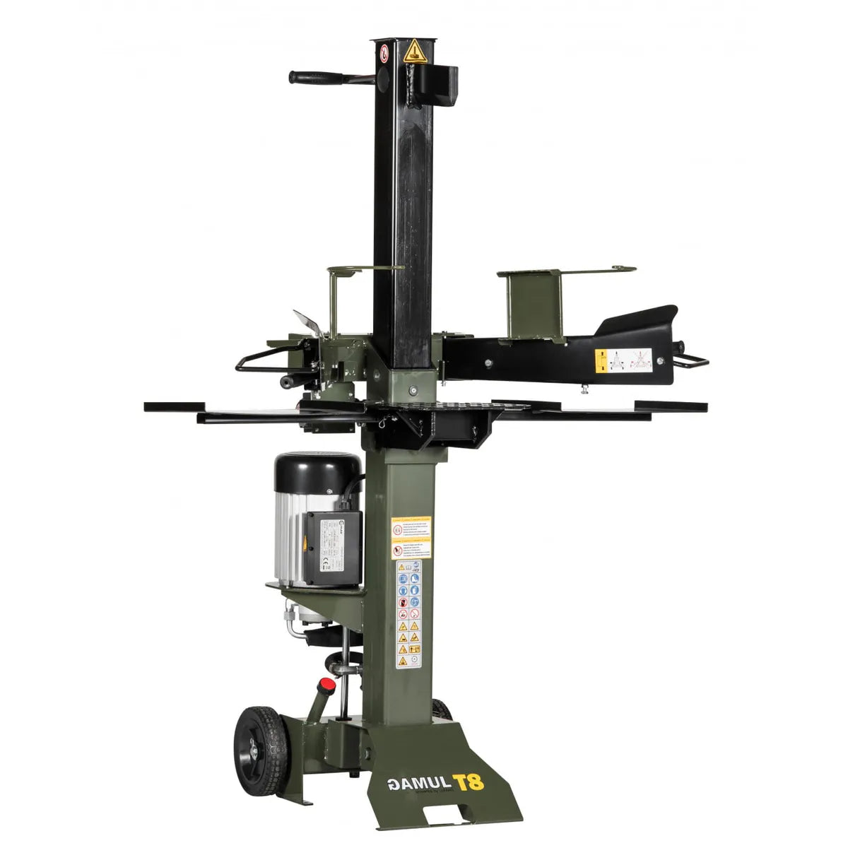 Lumag 8000kg Vedkløyver Vertikal - Gamul T8