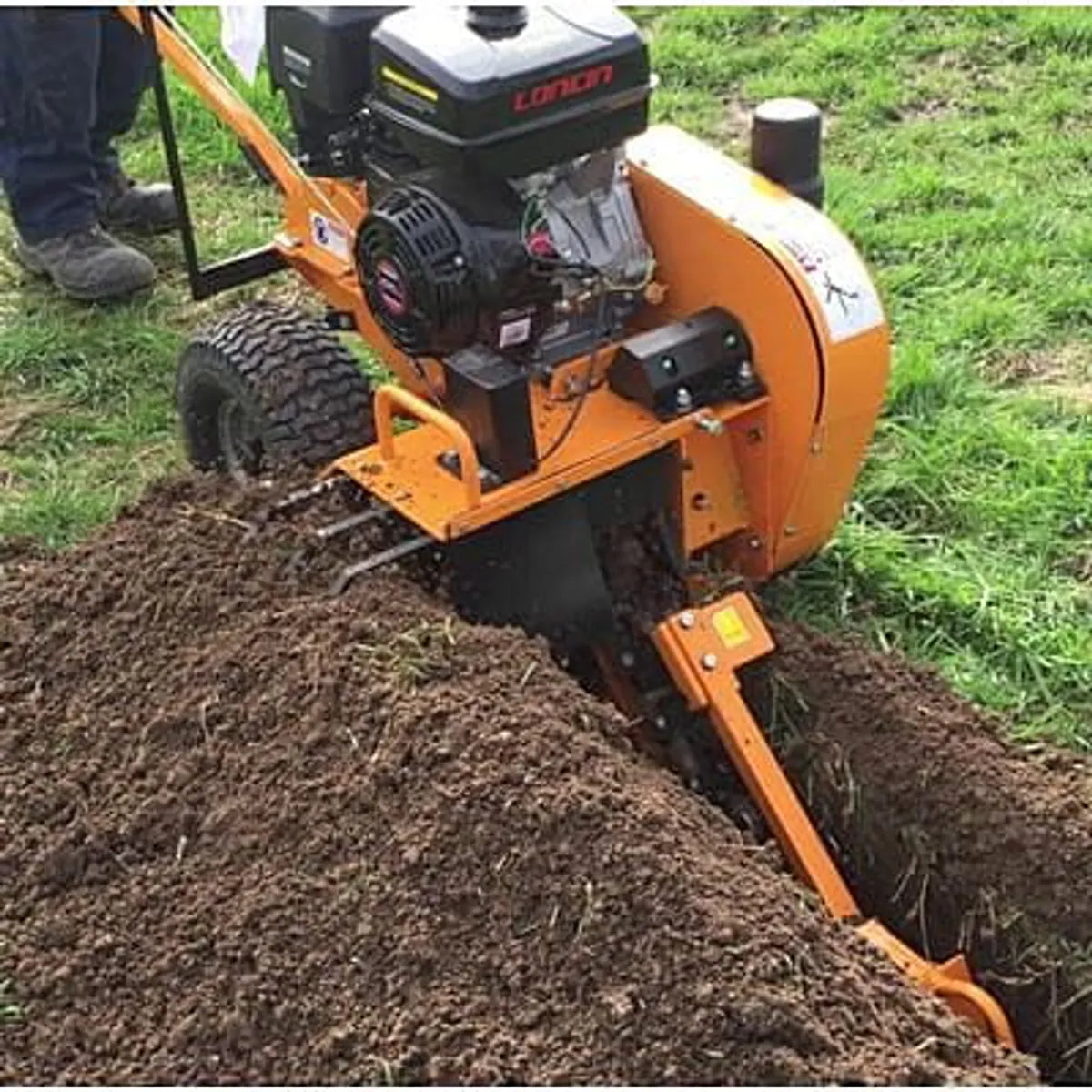 Lumag Tyskland GF800pro Grøftegraver / Kjedegraver 600mm