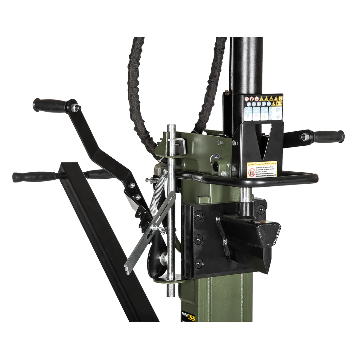 Lumag T9 9000kg Proff Vedkløyver - 2 hastigheter / Stokkholder