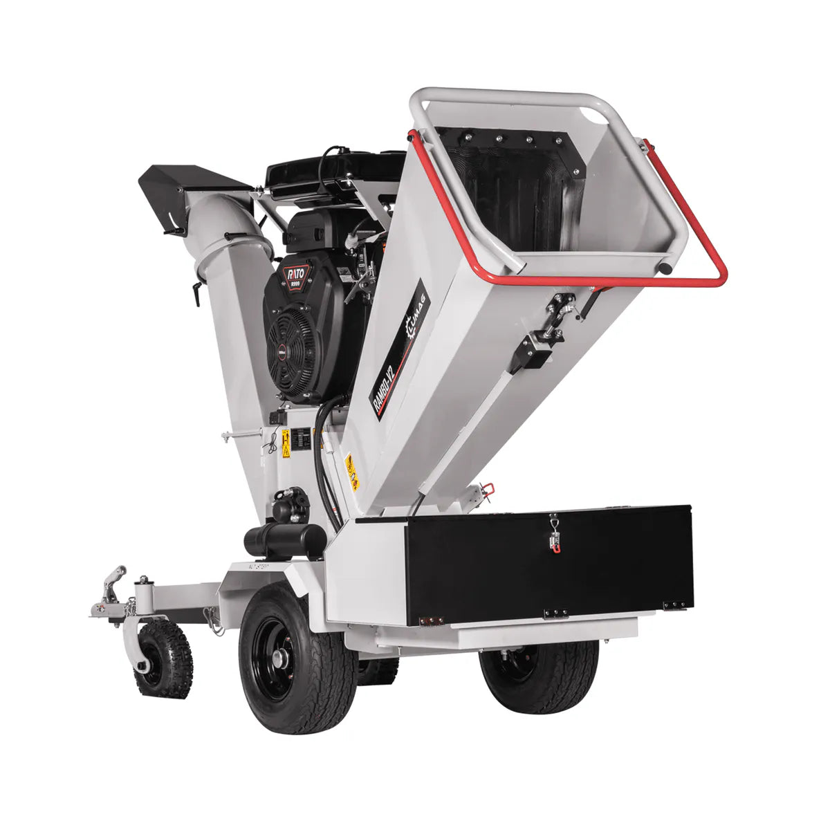 Lumag V-TWIN PROFF 999cc 34HK Ø15cm Selvmatende Flishugger