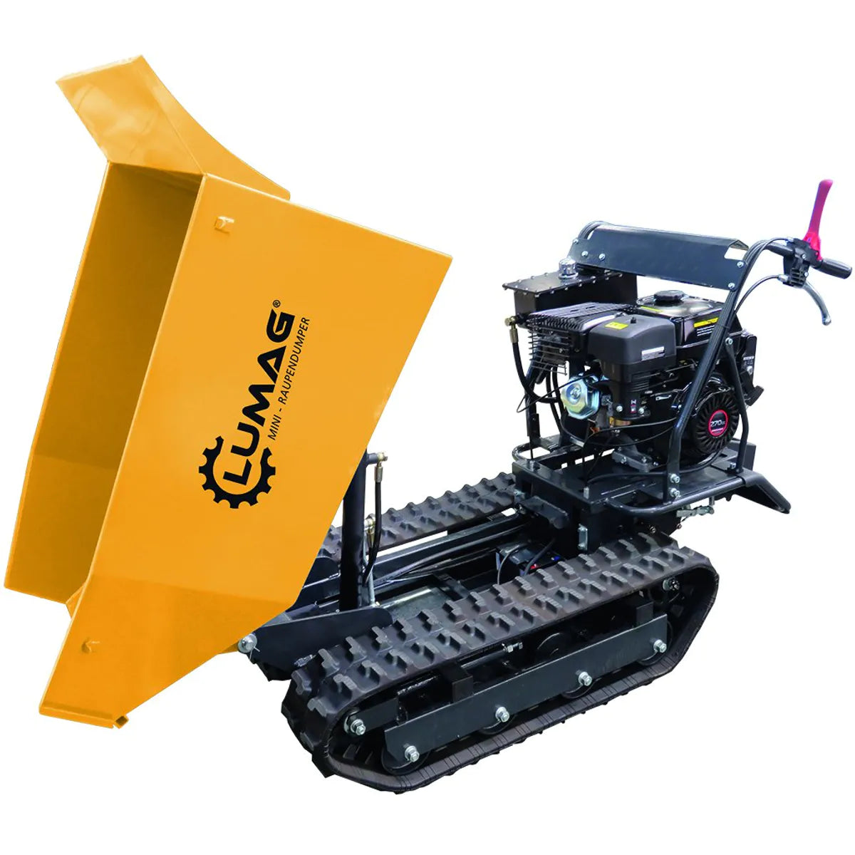 LUMAG TYSKLAND 500KG MINIDUMPER M/HYDRAULISK TIPP OG BELTER
