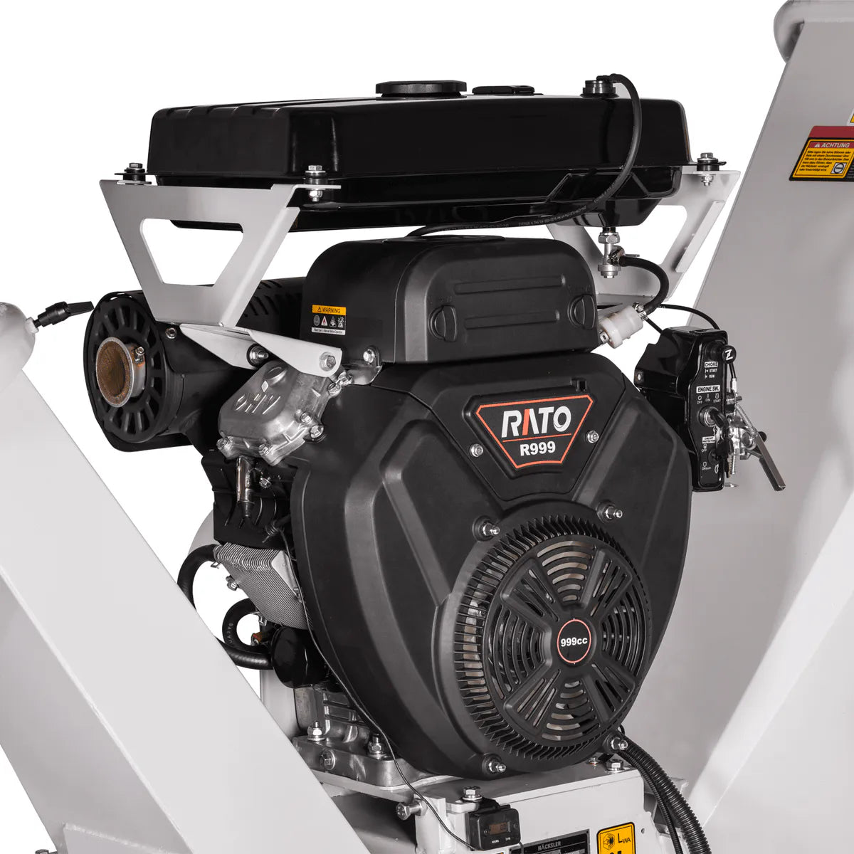 Lumag V-TWIN PROFF 999cc 34HK Ø15cm Selvmatende Flishugger