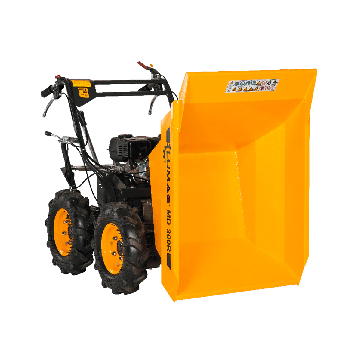 LUMAG Tyskland Mini Dumper 4WD 300kg M/TIPP