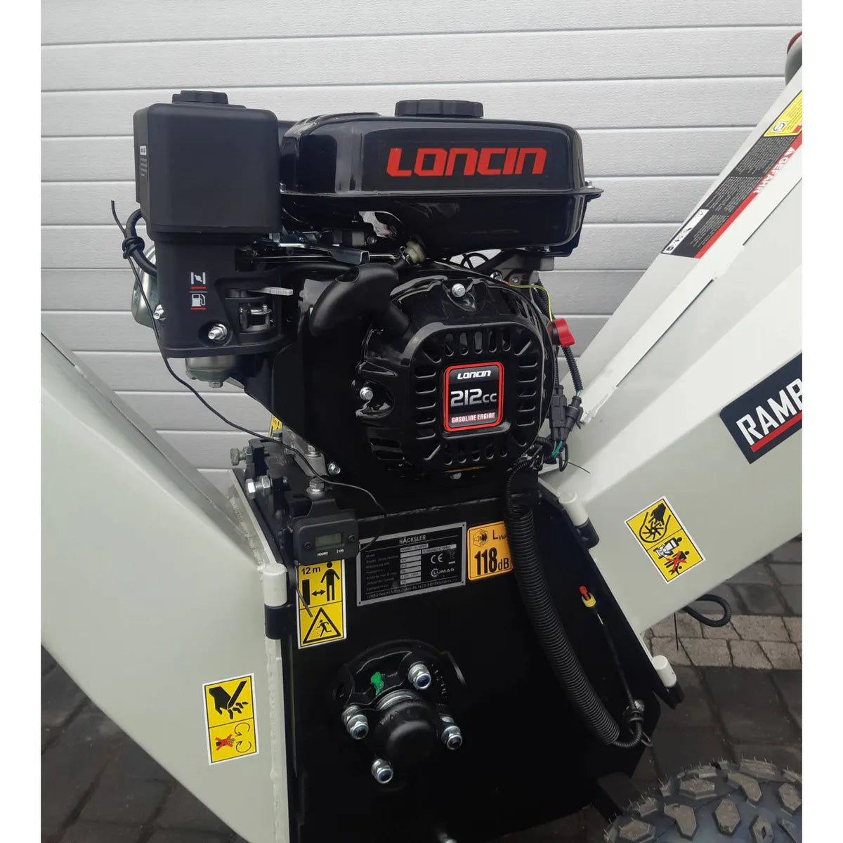 Lumag 7HK Rambo PRO Ø100-120mm Fliskutter