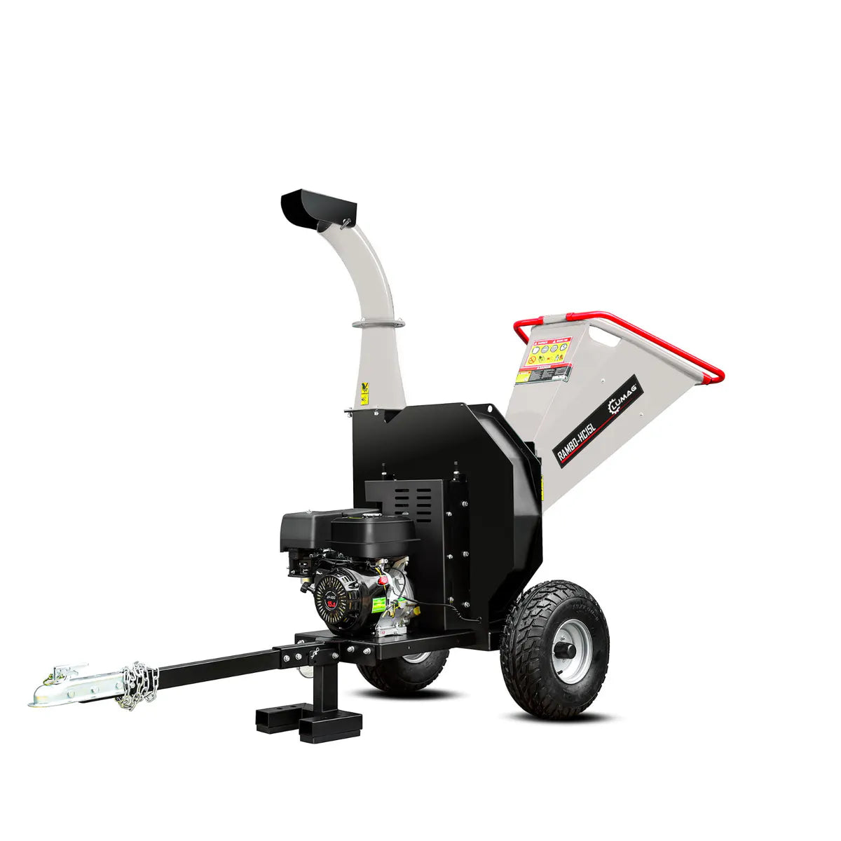 Lumag PRO Ø130mm Fliskutter / Kompostkvern 2i1 Kombi