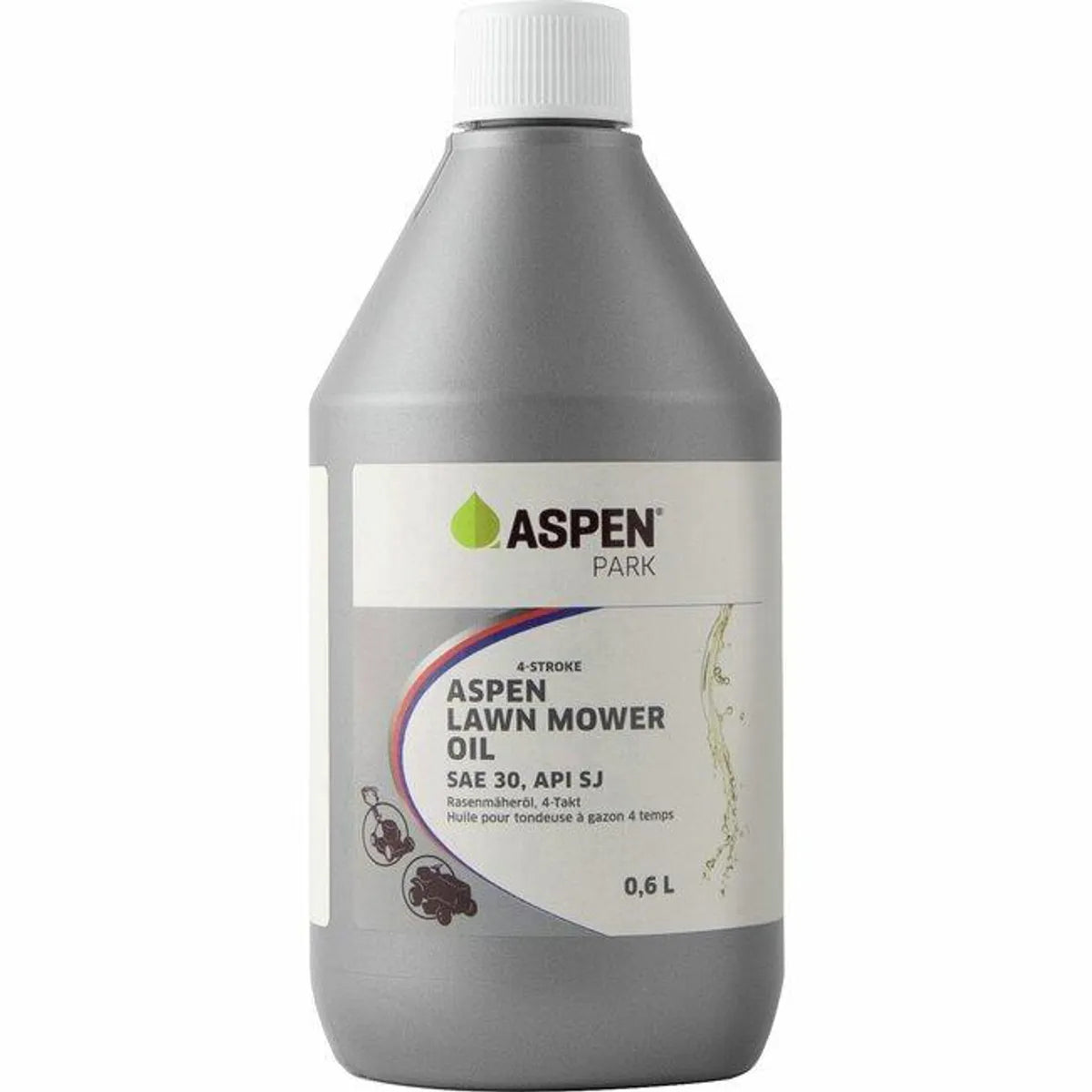 Aspen SAE30 Hagemaskinolje 0.6L