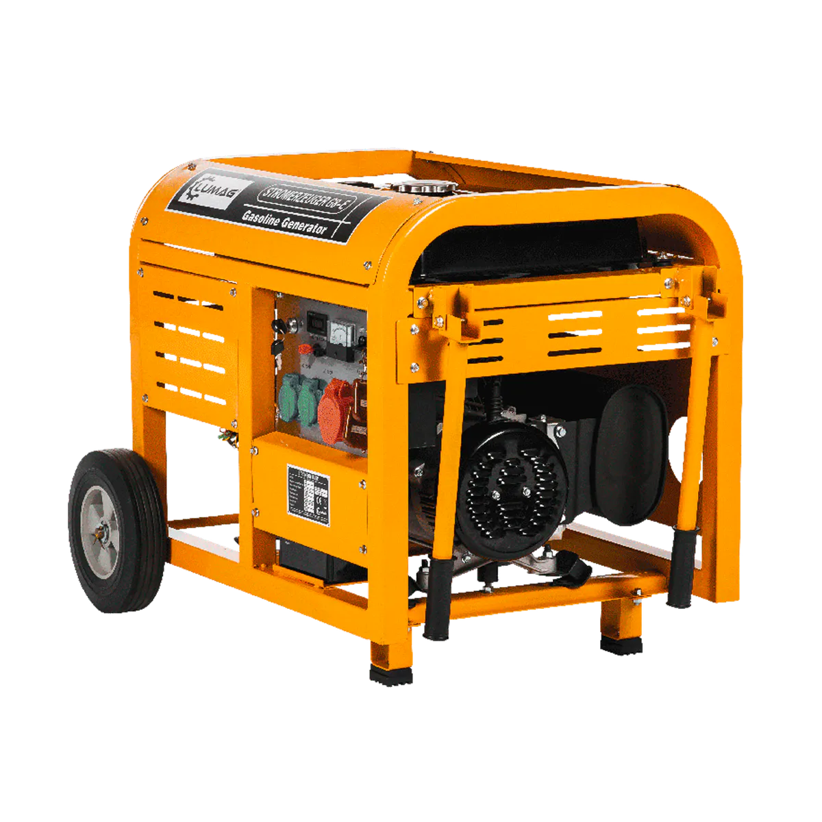 Lumag Tyskland 8,0KW 230V+400V - E-start + Fjernkontroll