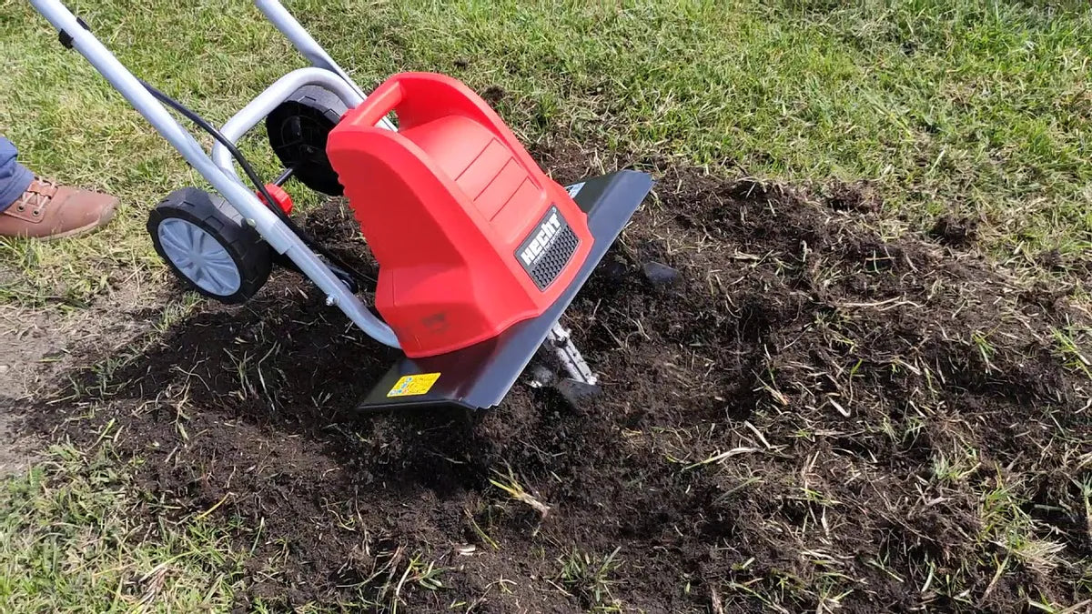 GÜDE Jordfres 40cm - Elektrisk Tohånds Jordhakke