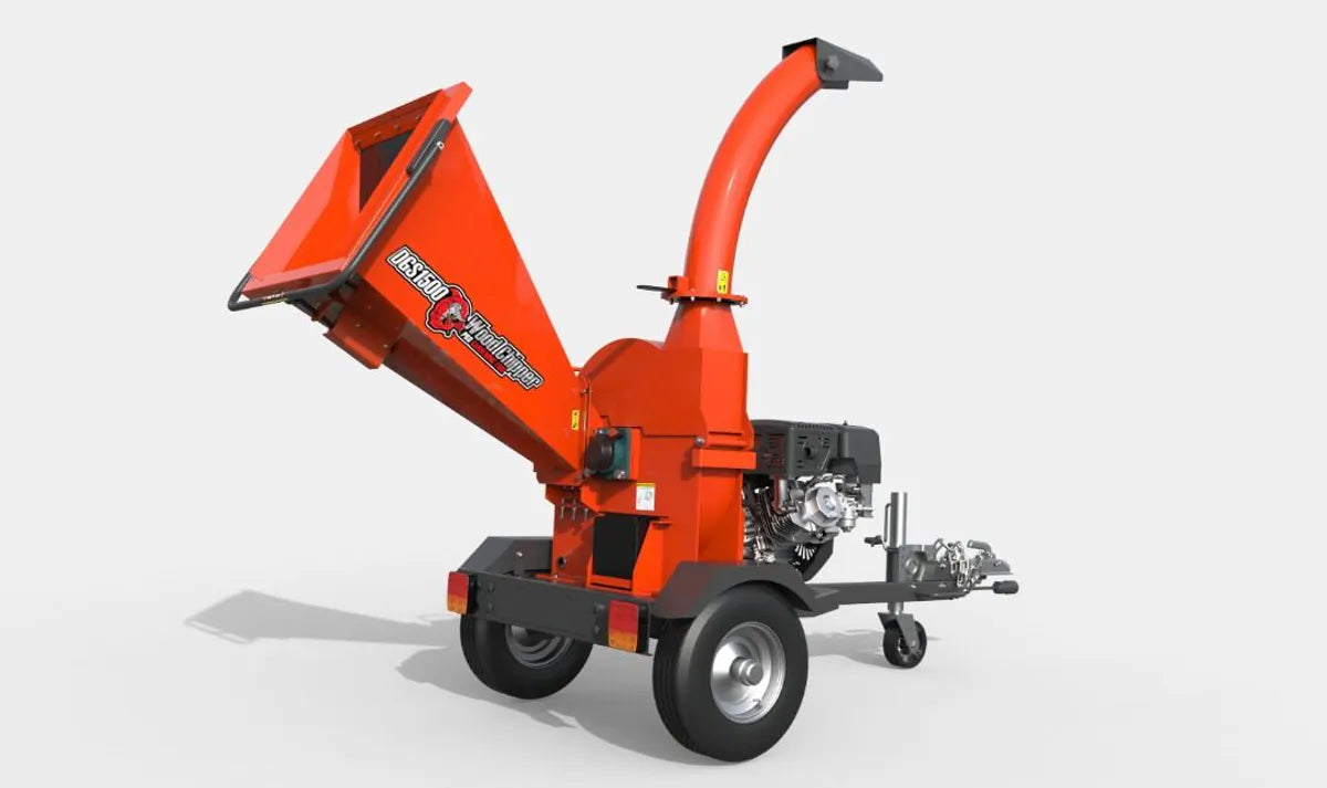 GT Briggs & Stratton 15HK Selvmatende Ø120mm Flishugger