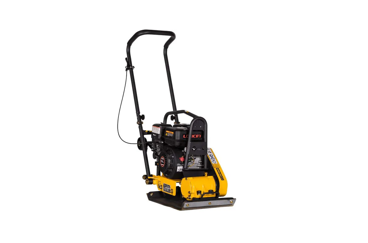 Lumag Tyskland 73kg platevibratorblekk. hjul/matt 5års garanti