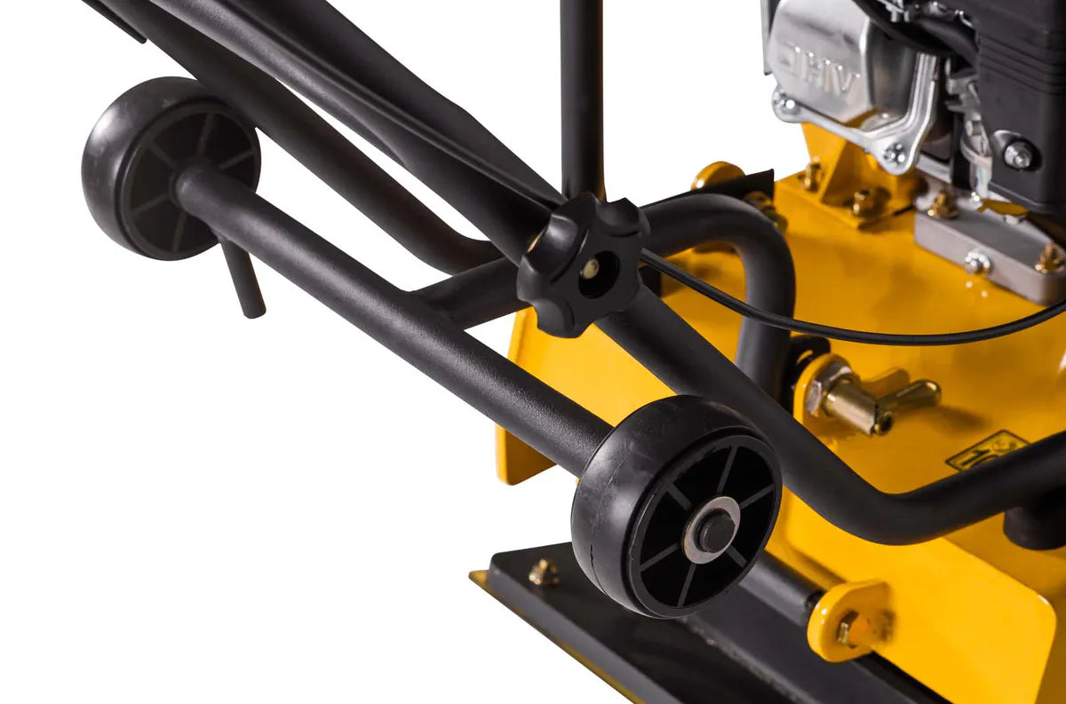Lumag Tyskland 126kg Platevibrator m/Hjul og Matte