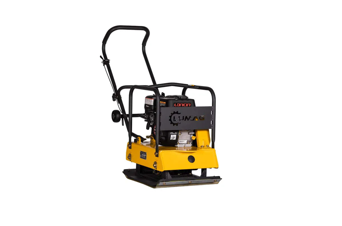 Lumag Tyskland 126kg Platevibrator m/Hjul og Matte