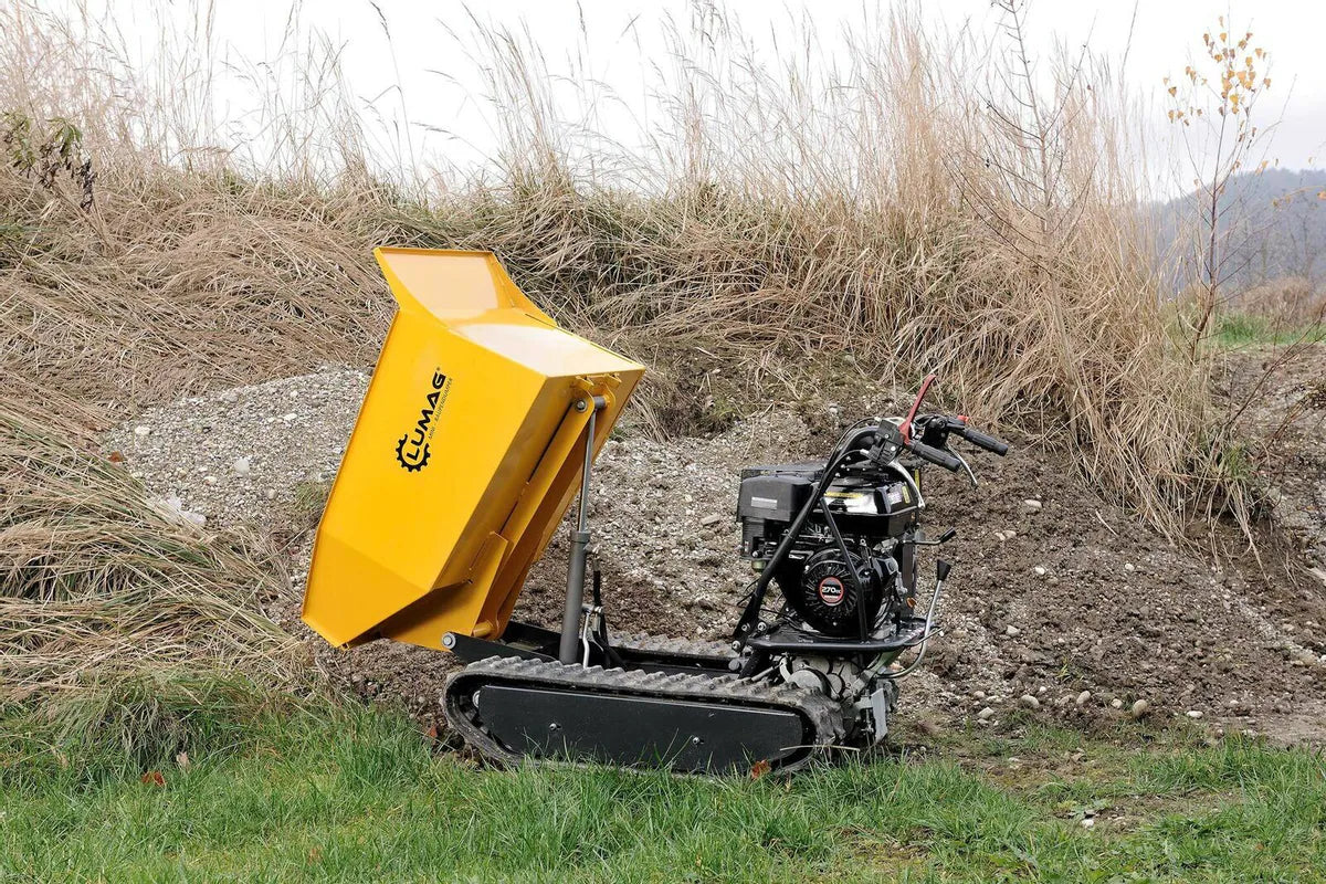 LUMAG TYSKLAND 500KG MINIDUMPER M/HYDRAULISK TIPP OG BELTER