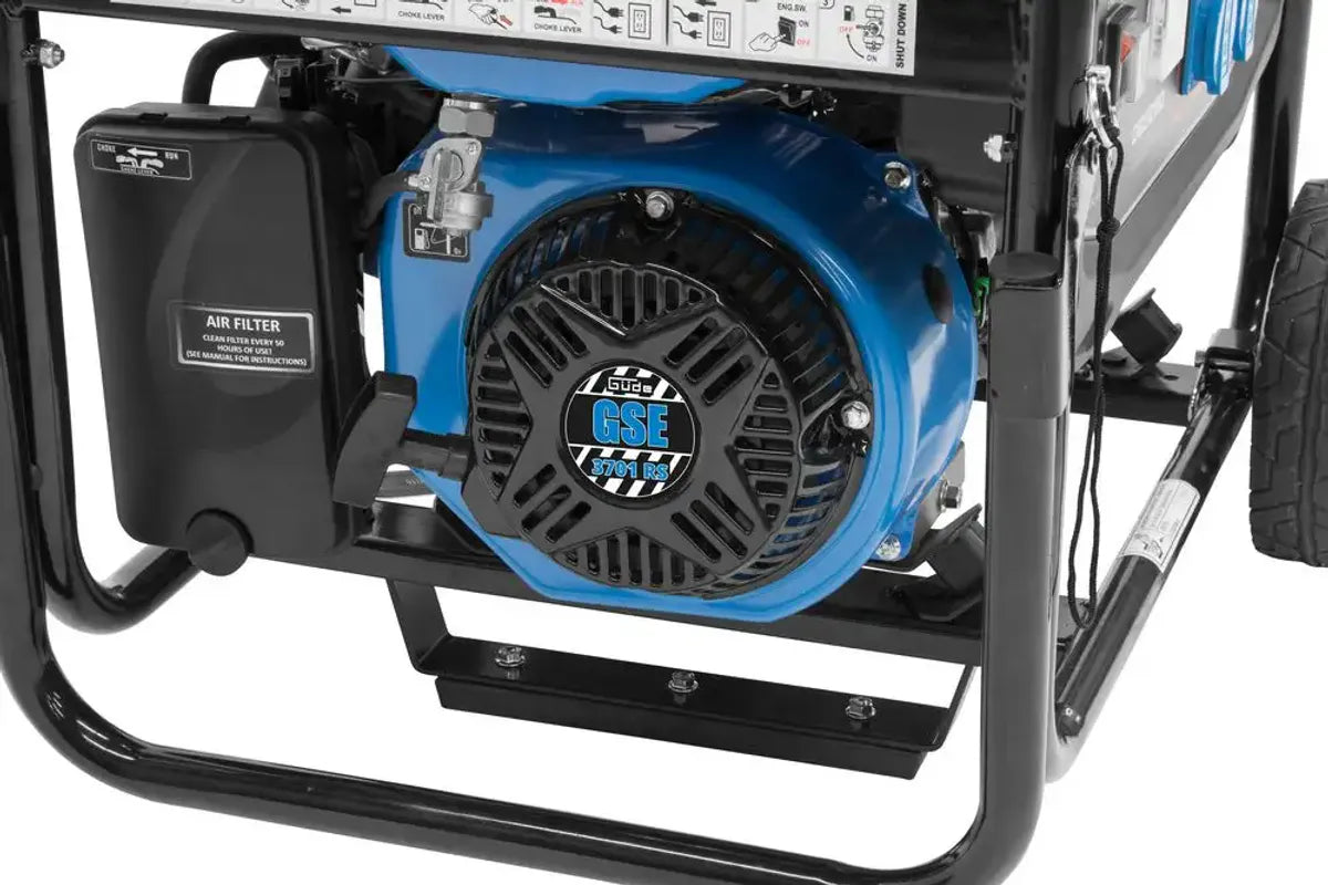 Güde Tyskland GSE 2800W Strømaggregat Bensin - AVR + Hjulsett +