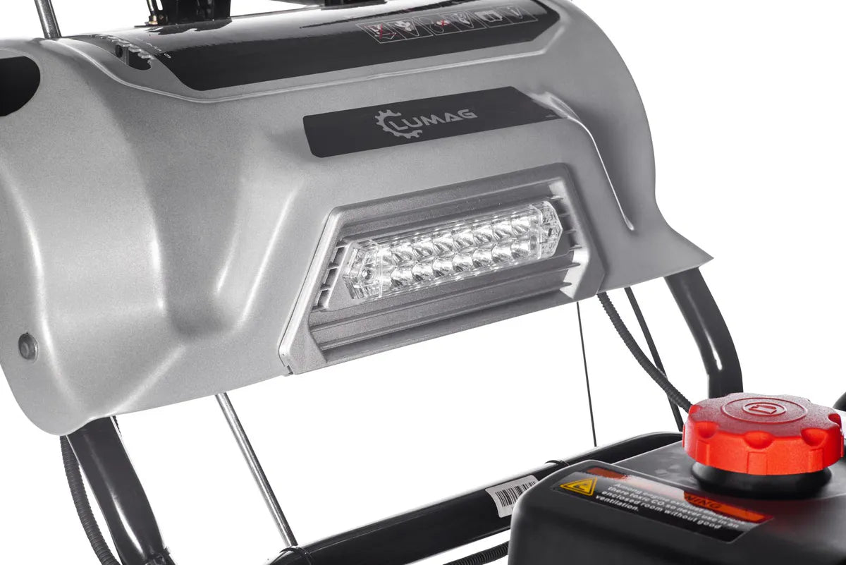 Lumag Tyskland 15HK / 108cm Snøfreser M/Tvillinghjul XL