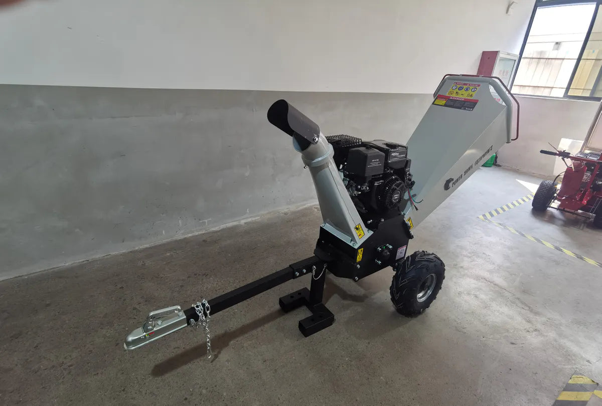 PowerHawk 15HK Ø120mm 12v EL-Start Fliskutter / Flishugger