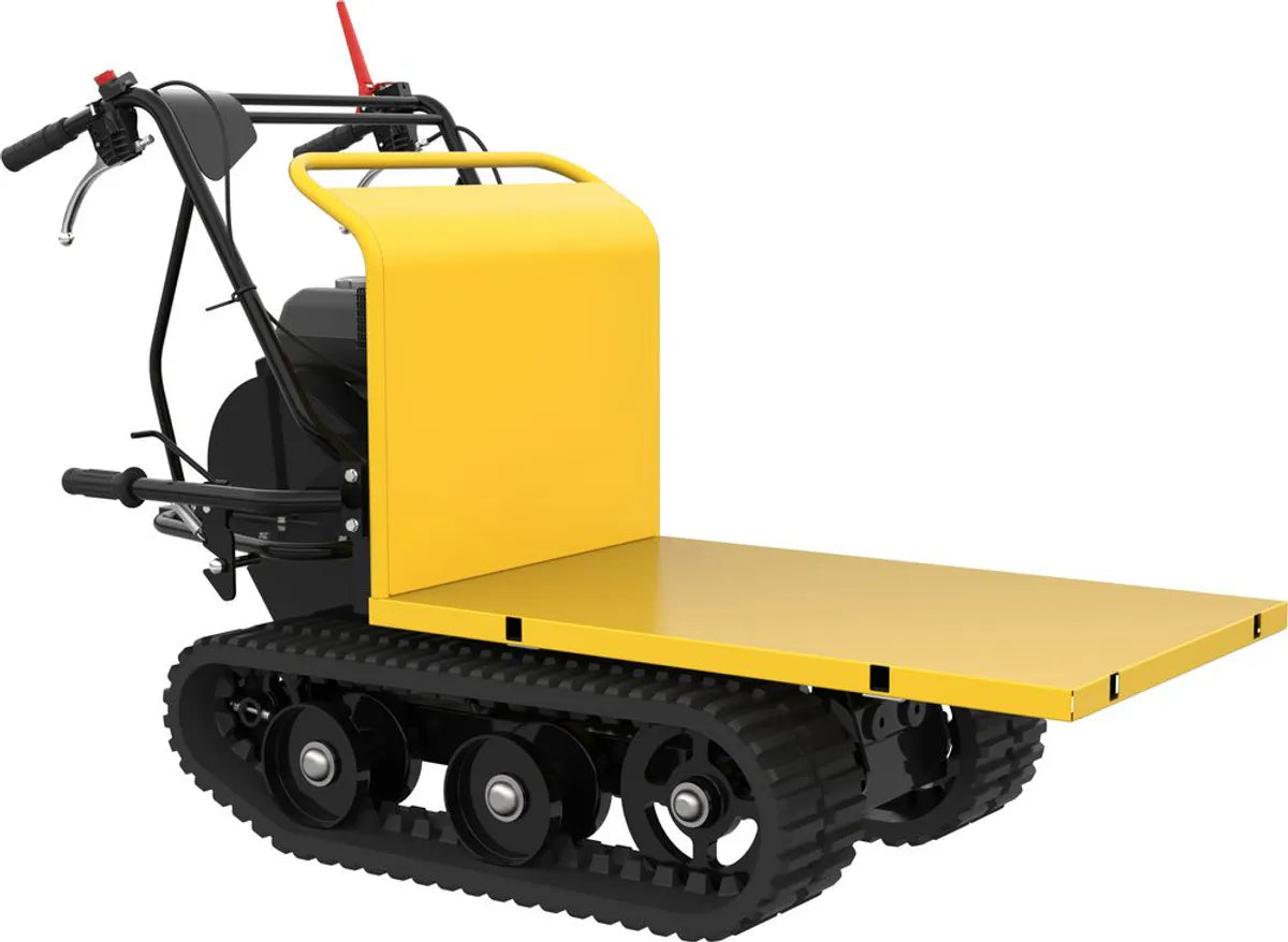 Güde Tyskland Mini-Dumper 300kg Belter - Fleksibel kasse med kra
