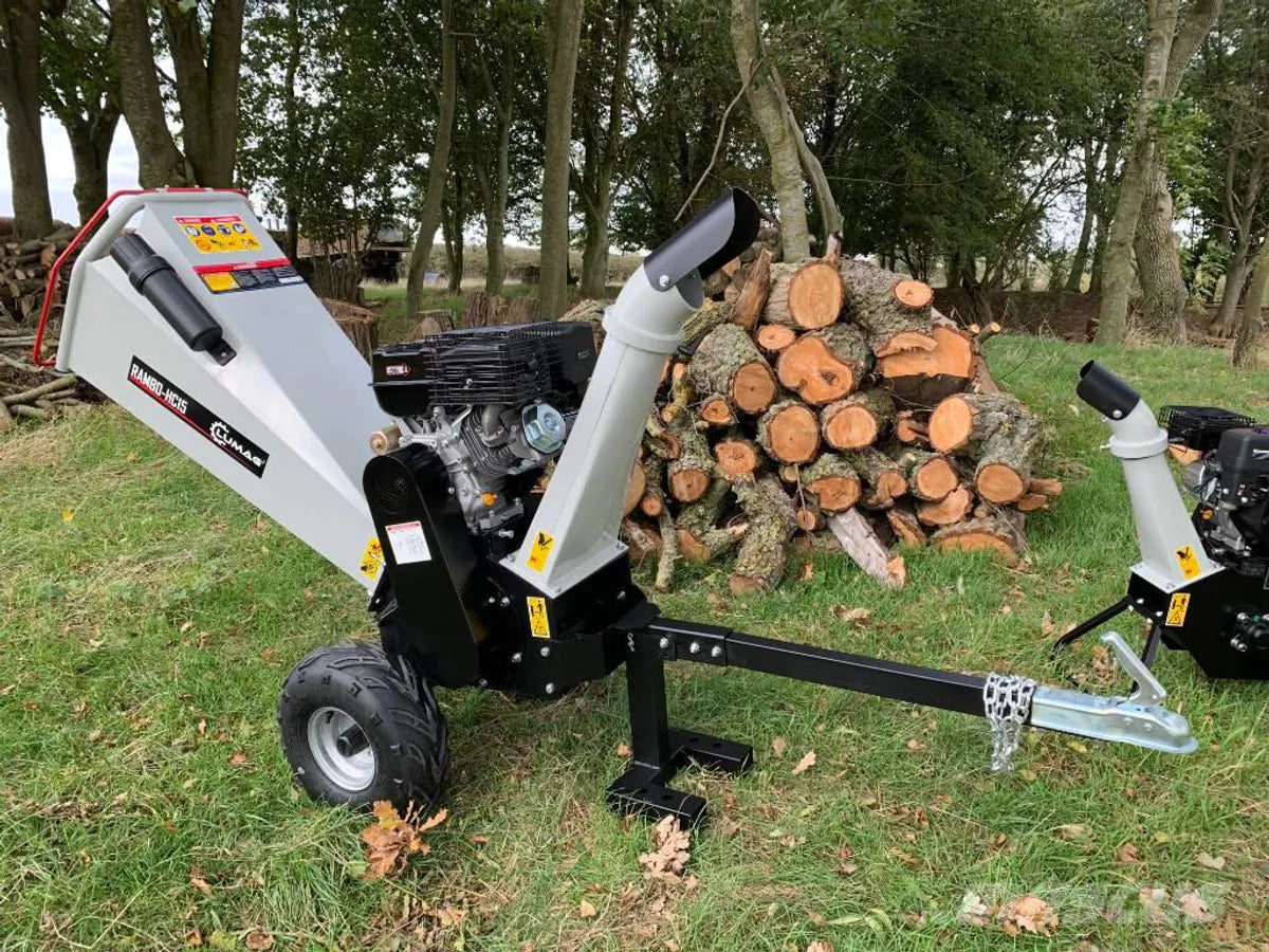 LUMAG FLISKUTTER 15HK PRO - Ø120MM MED 12V EL-START