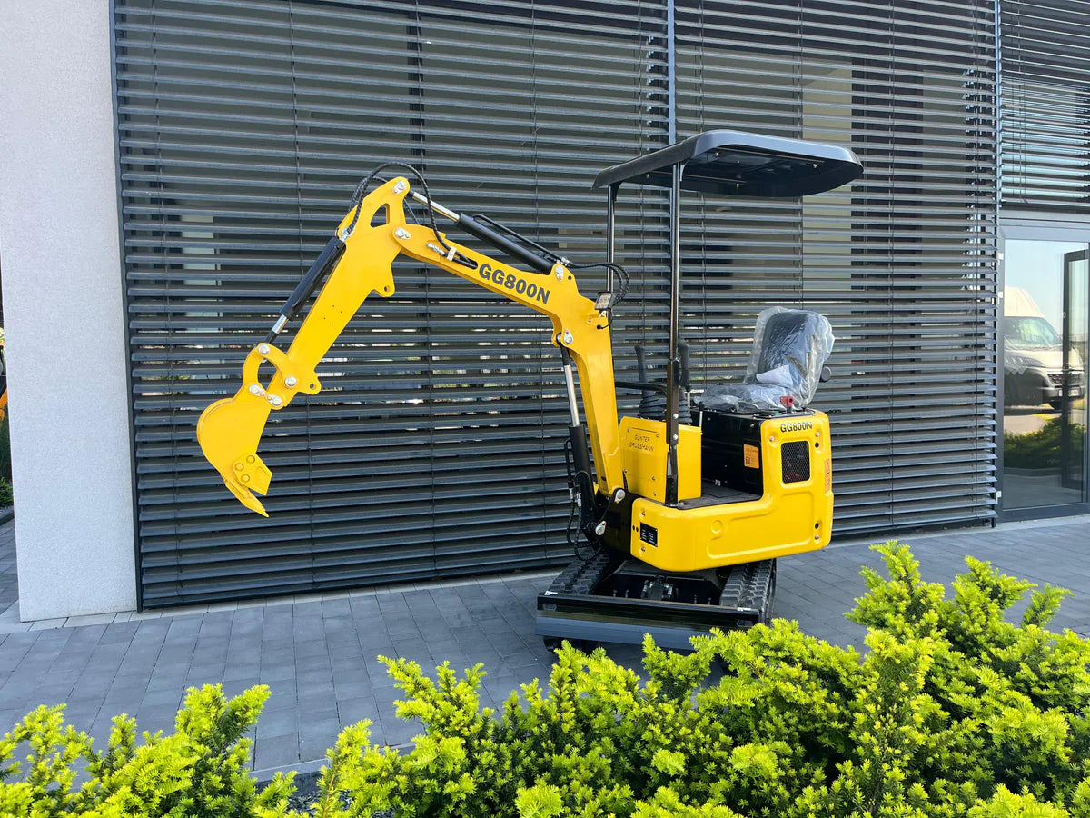Günter Grossmann 850kg - Kraftig minigraver