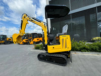Günter Grossmann 850kg - Kraftig minigraver – bilde 3