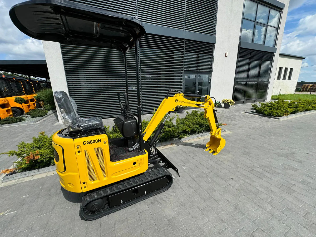Günter Grossmann 850kg - Kraftig minigraver