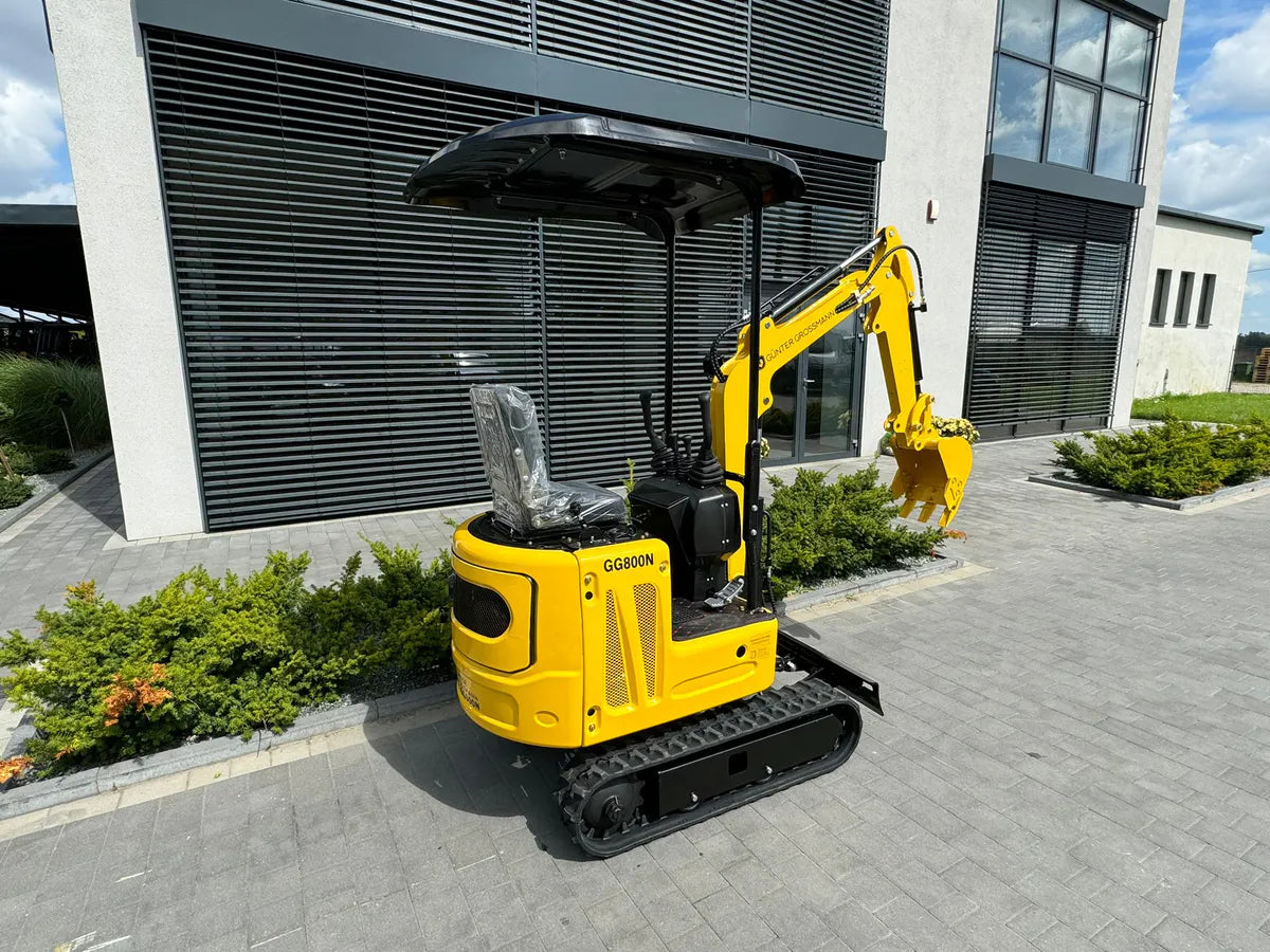 Günter Grossmann 850kg - Kraftig minigraver