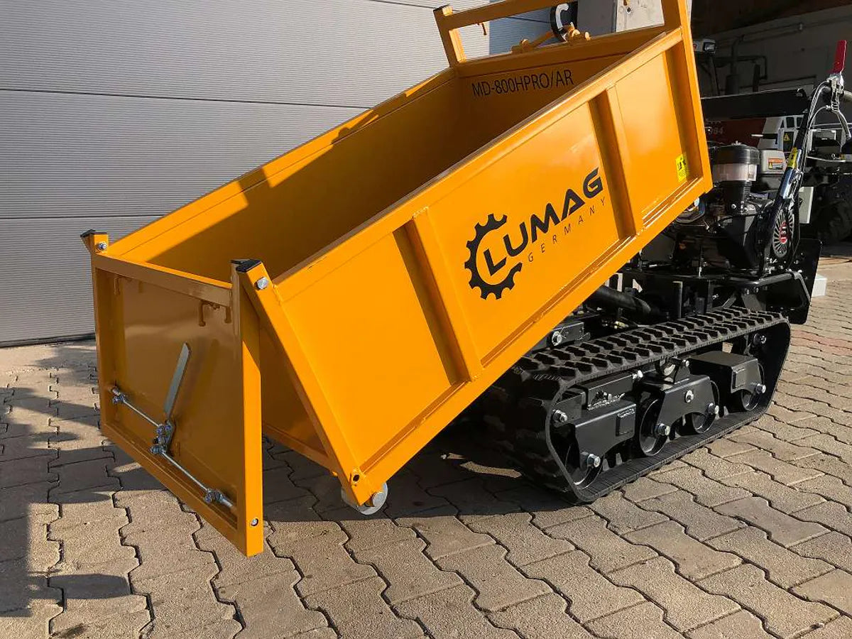 Lumag Tyskland 800kg Dumper Tippkasse - Unik Proffmodell