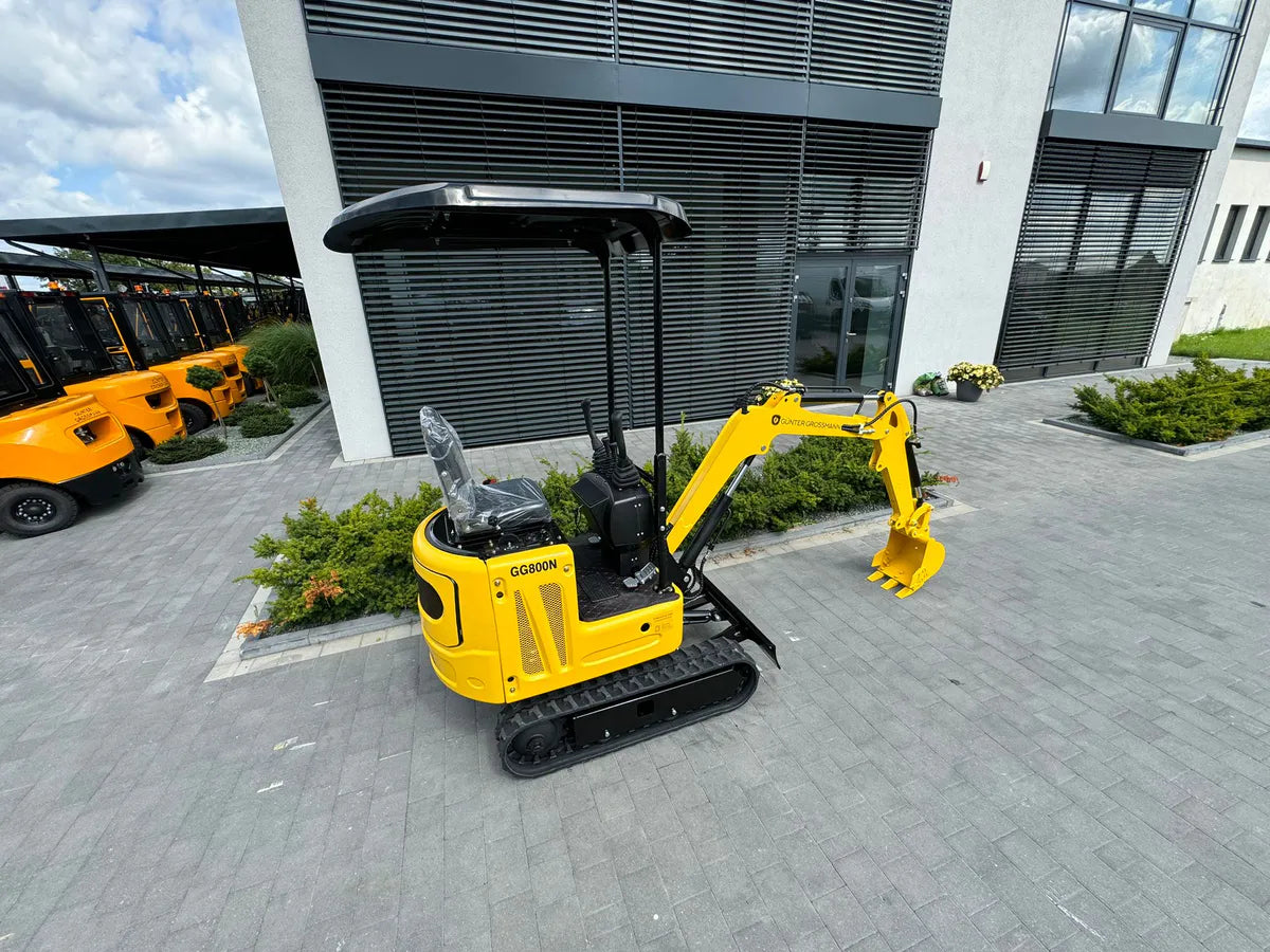 Günter Grossmann 850kg - Kraftig minigraver
