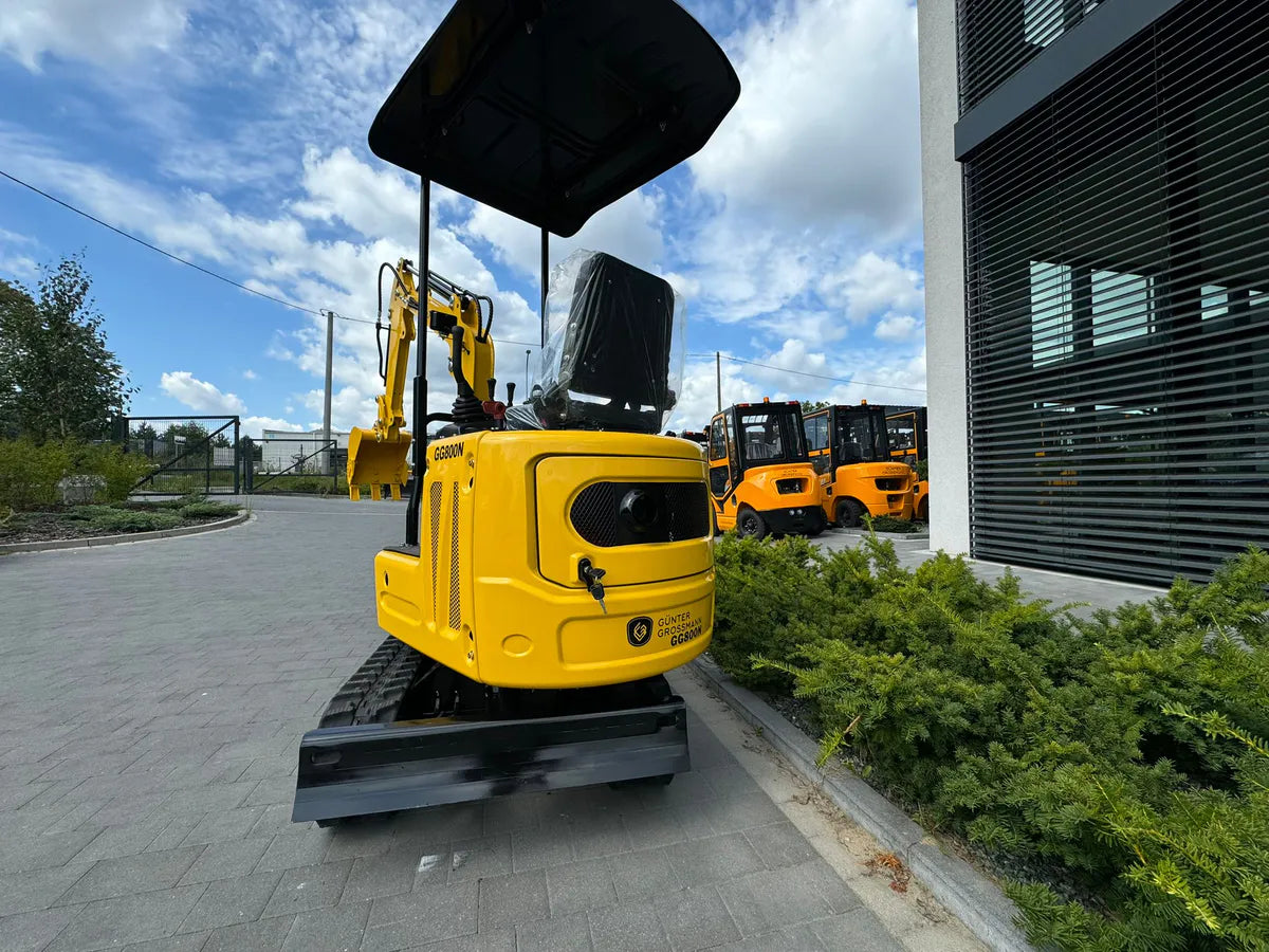 Günter Grossmann 850kg - Kraftig minigraver