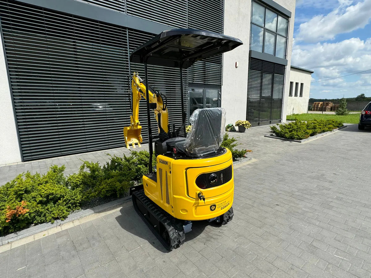 Günter Grossmann 850kg - Kraftig minigraver