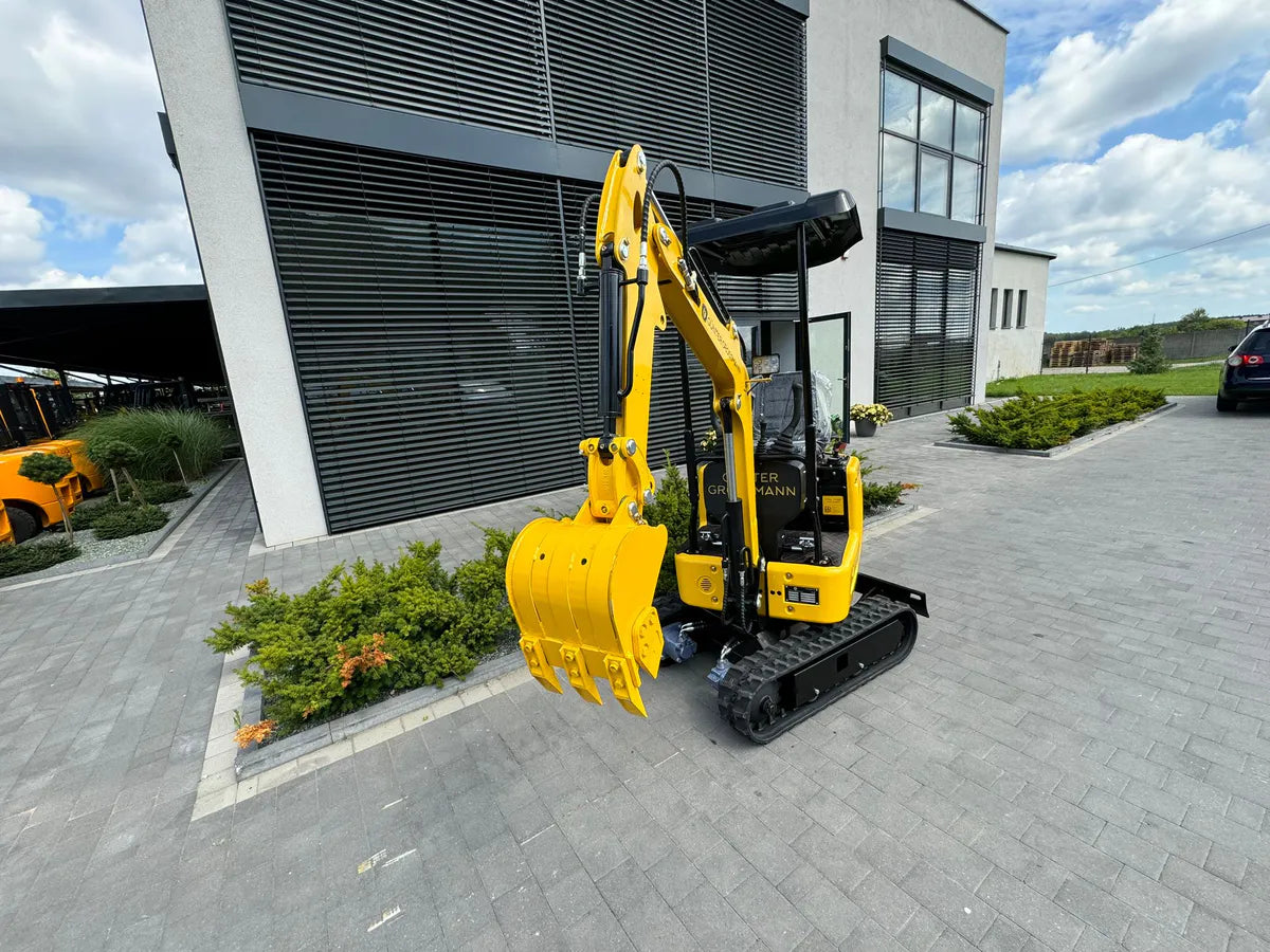 Günter Grossmann 850kg - Kraftig minigraver