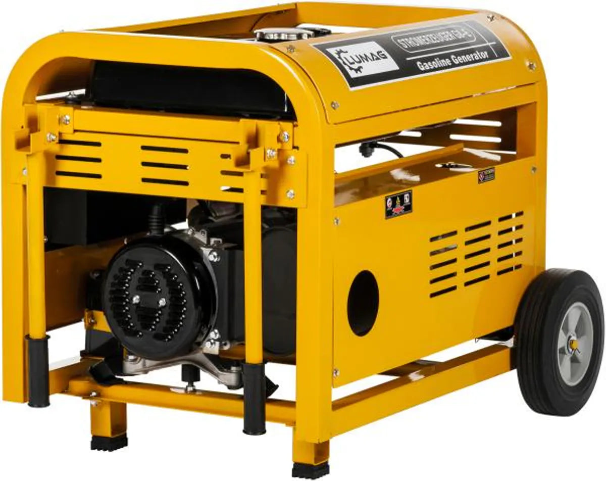 Lumag Tyskland 8,0KW 230V+400V - E-start + Fjernkontroll