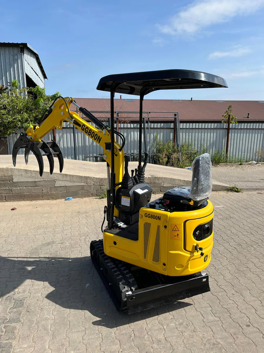 Günter Grossmann 850kg - Kraftig minigraver