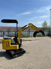 Günter Grossmann 850kg - Kraftig minigraver – bilde 11