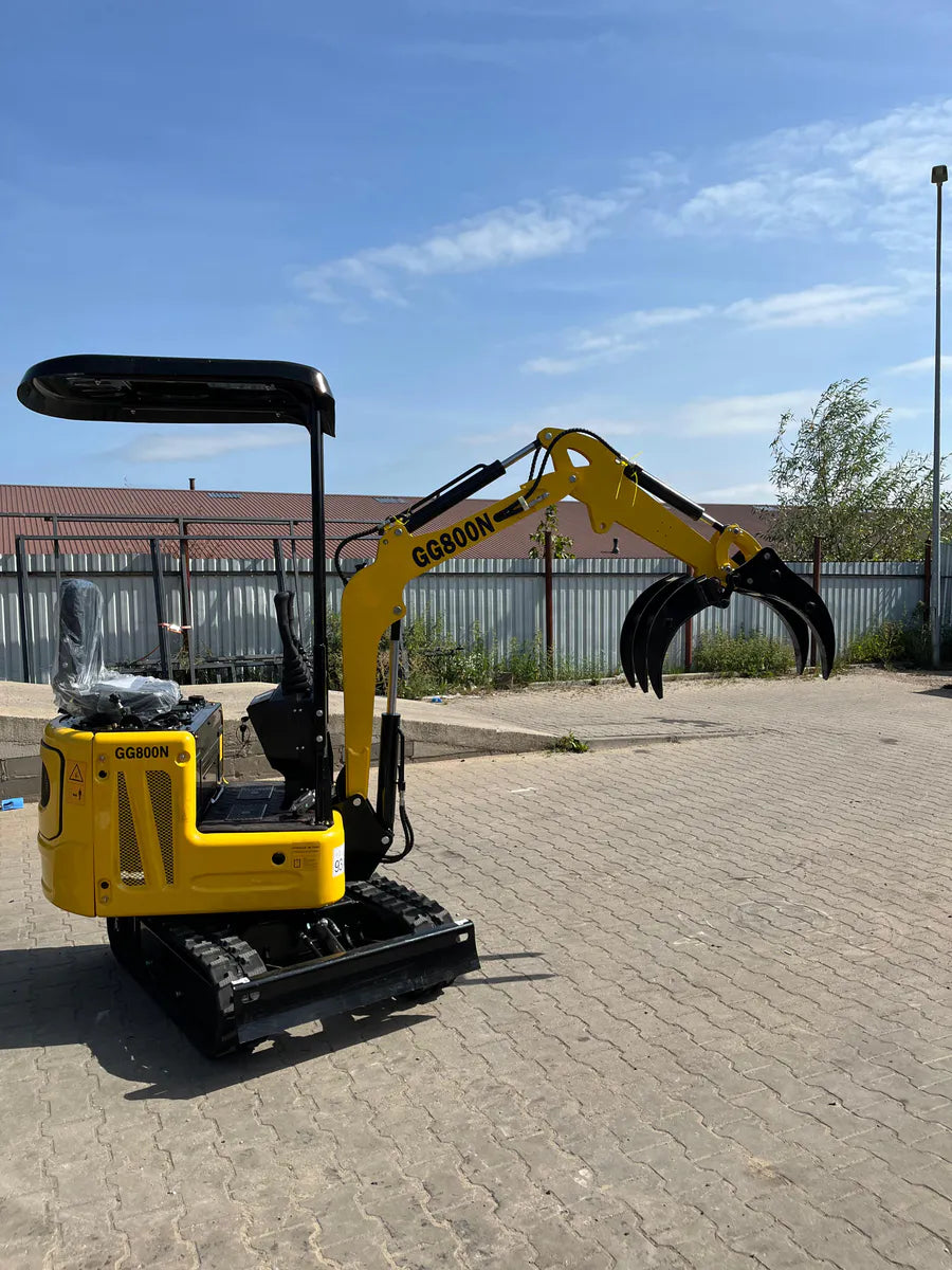 Günter Grossmann 850kg - Kraftig minigraver