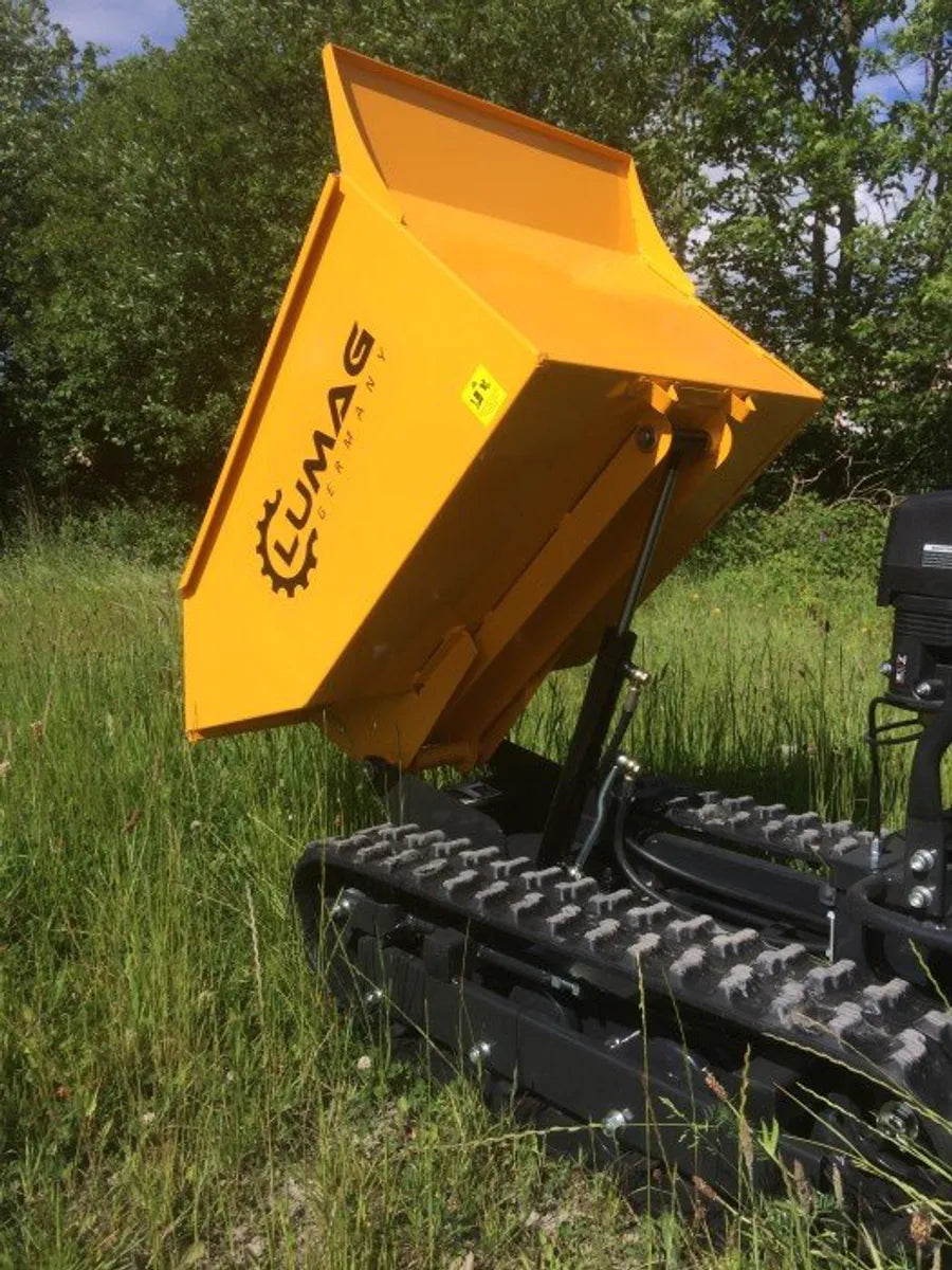 LUMAG TYSKLAND 500KG MINIDUMPER M/HYDRAULISK TIPP OG BELTER