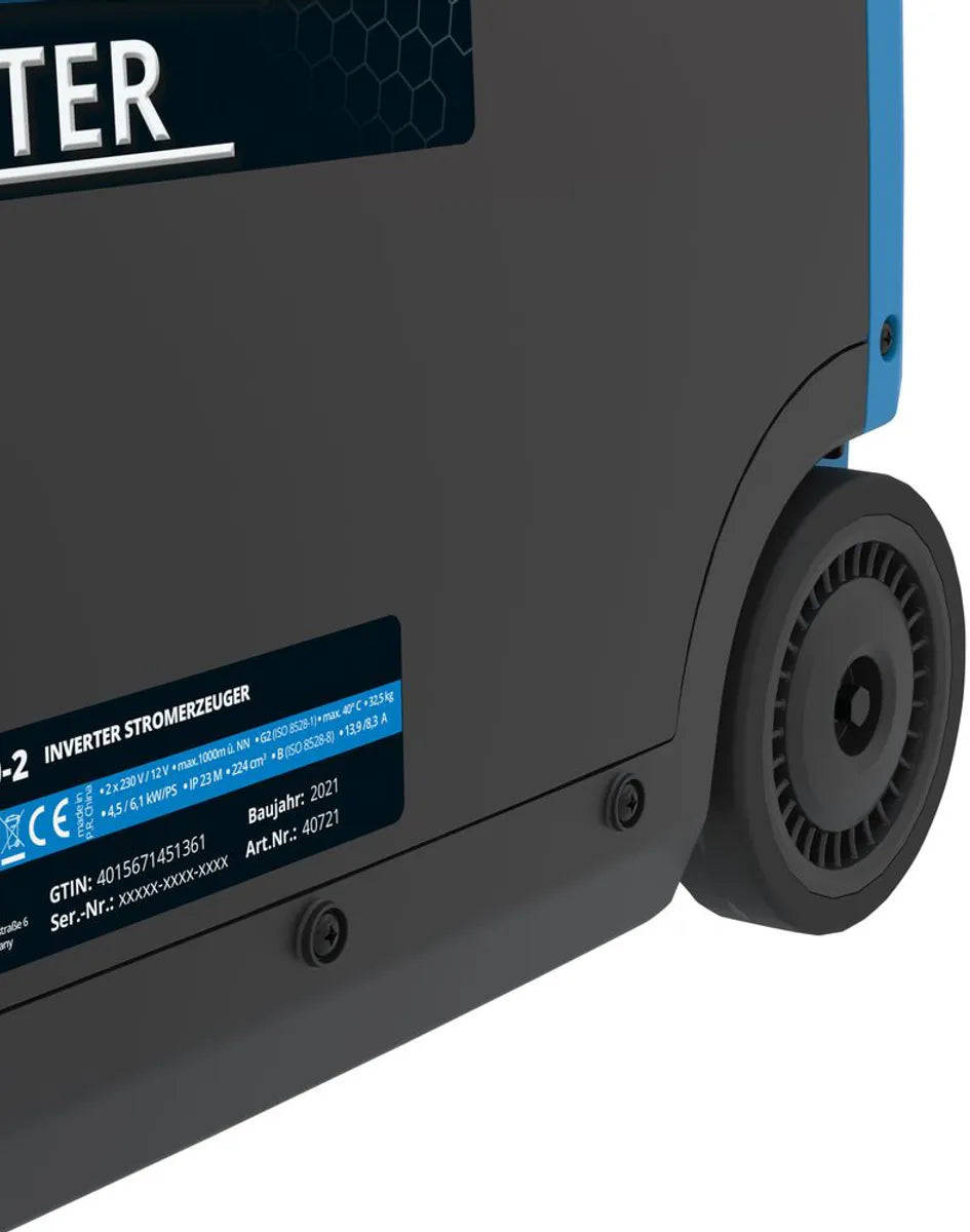 Güde Tyskland 3500w Inverter Strømaggregat - Finelektro 