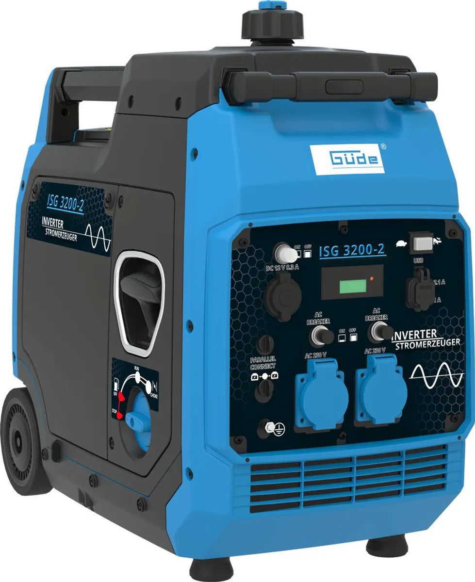Güde Tyskland 3500w Inverter Strømaggregat - Finelektro 