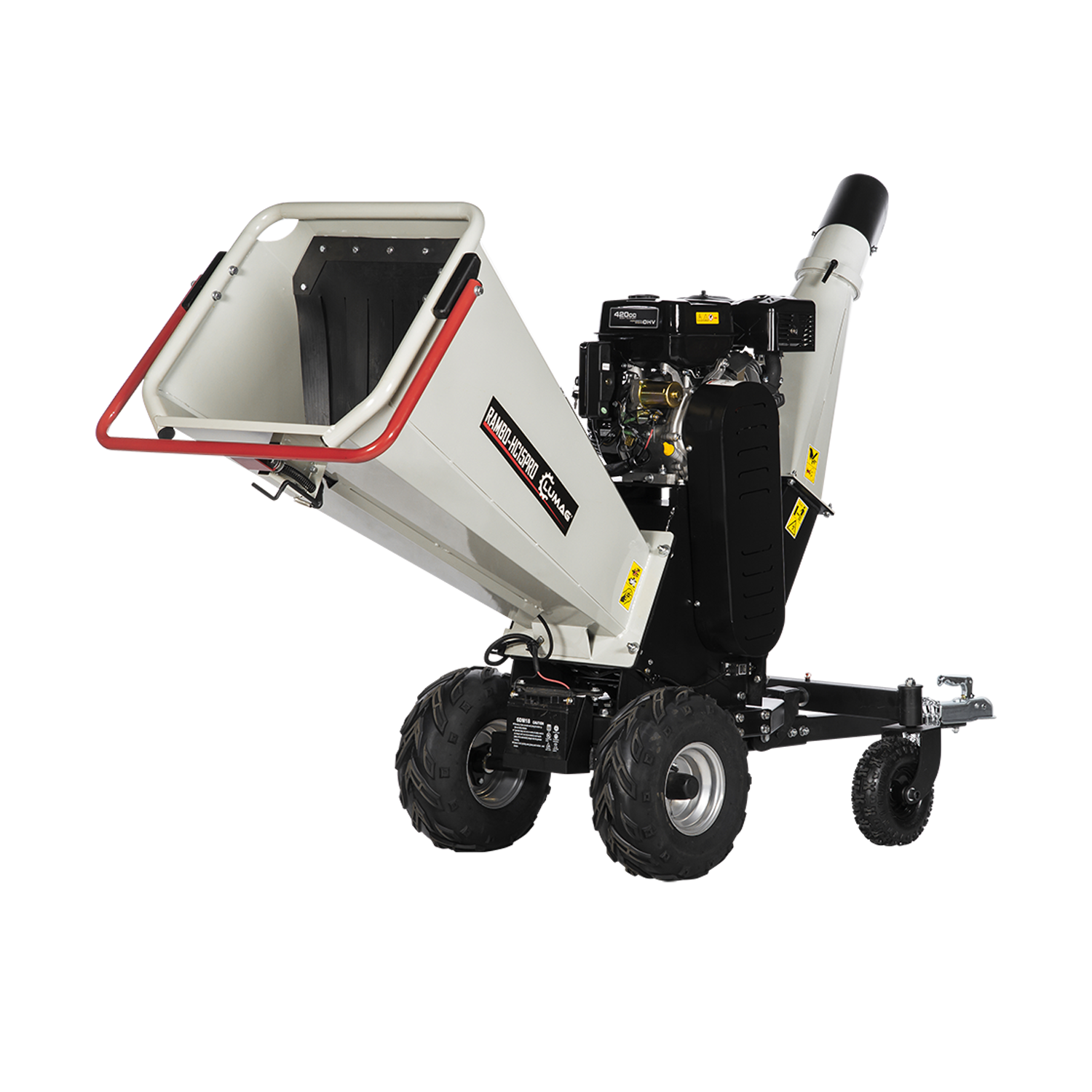 LUMAG FLISKUTTER 15HK PRO - Ø150MM MED 12V EL-START